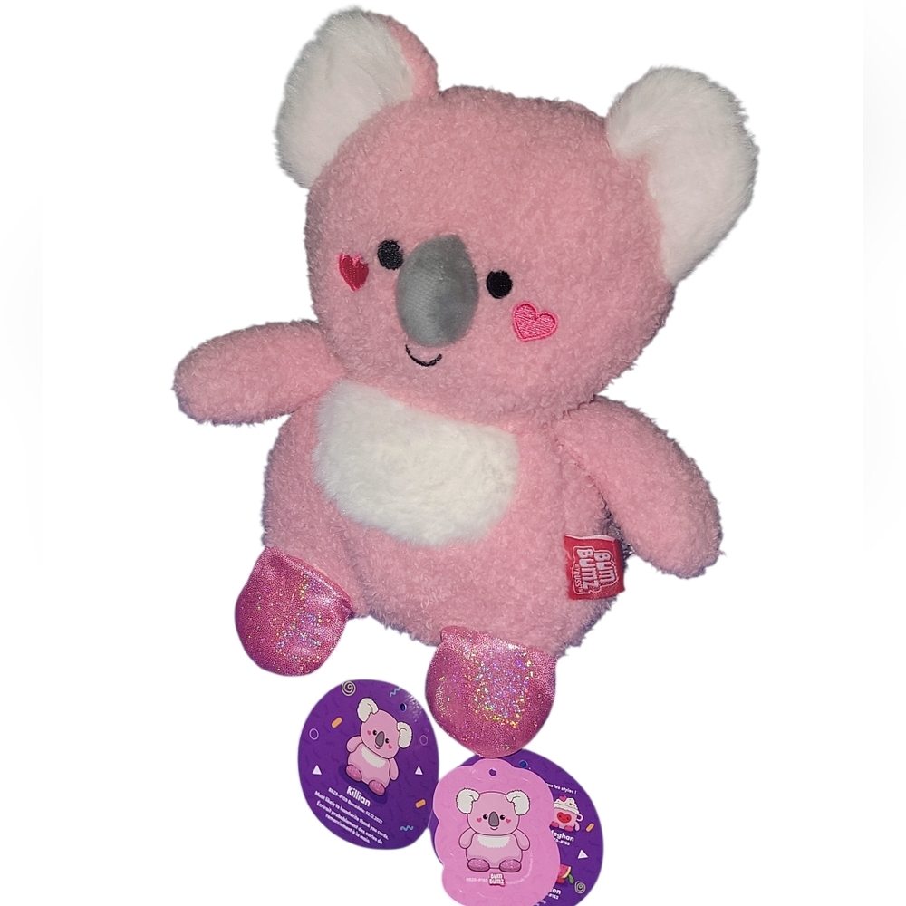 NWT 7.5” Killian the Koala Sweetbumz — Kellytoy Bum Bumz Valentines Day